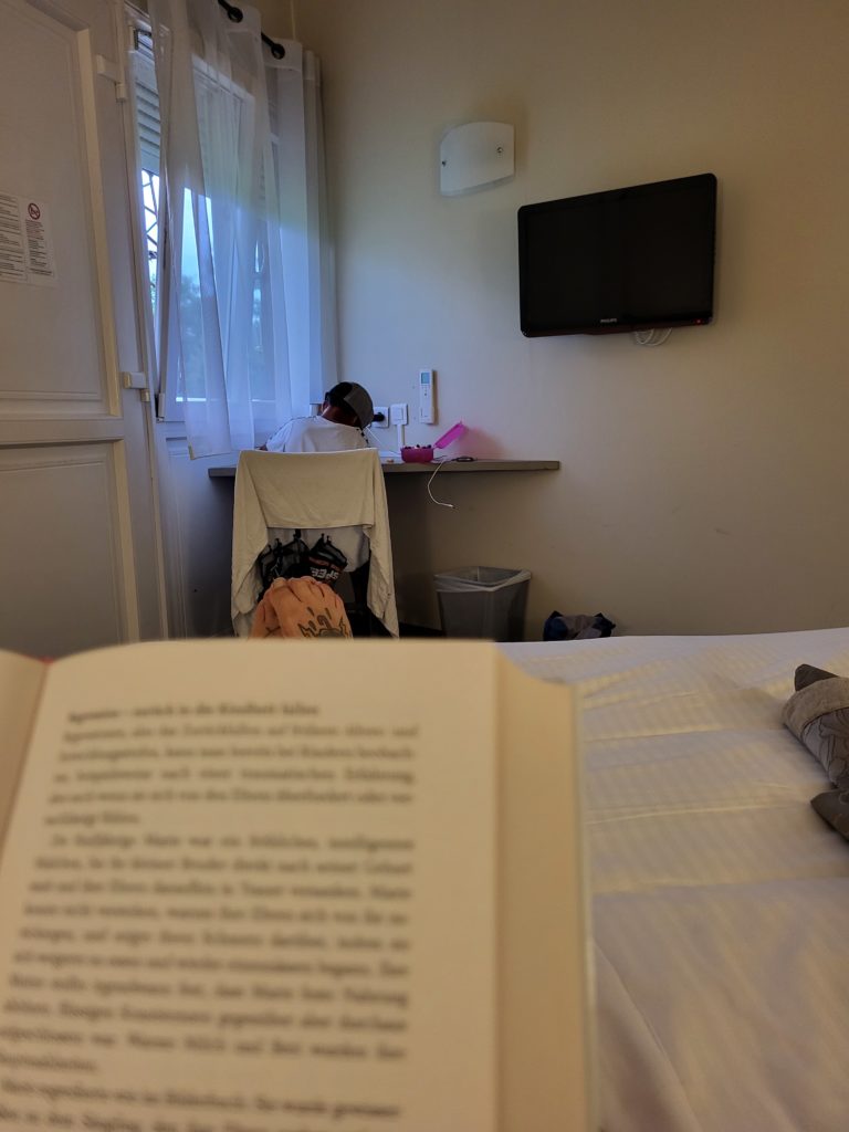 Im Urlaub gab es viel Zeit für Lektüre, die zur Selbstreflexion anregt.
